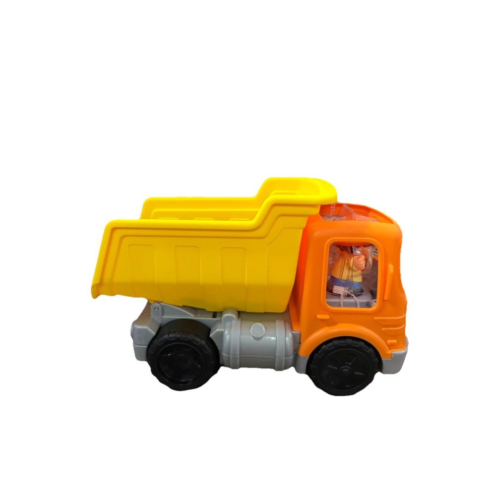 Fisher-Price Little People Work Together Dump Truck With Music Construction Toy